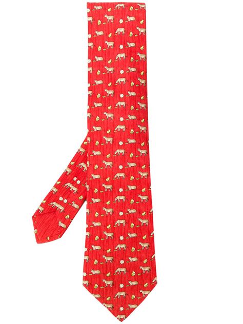 hermes ties animals|authentic hermes ties online.